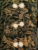 Chinese Pagoda Jacquard Robe Jacket arcadeshops.com