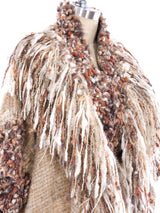 Yarn Fringe Woven Jacket Jacket arcadeshops.com