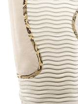 Pleat Detailed Leather Boots Accessory arcadeshops.com