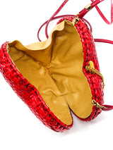 Red Heart Wicker Bag Accessory arcadeshops.com