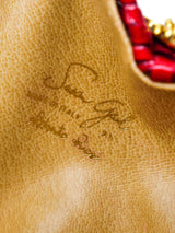 Red Heart Wicker Bag Accessory arcadeshops.com