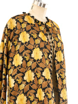 Metallic Floral Brocade Duster Jacket arcadeshops.com