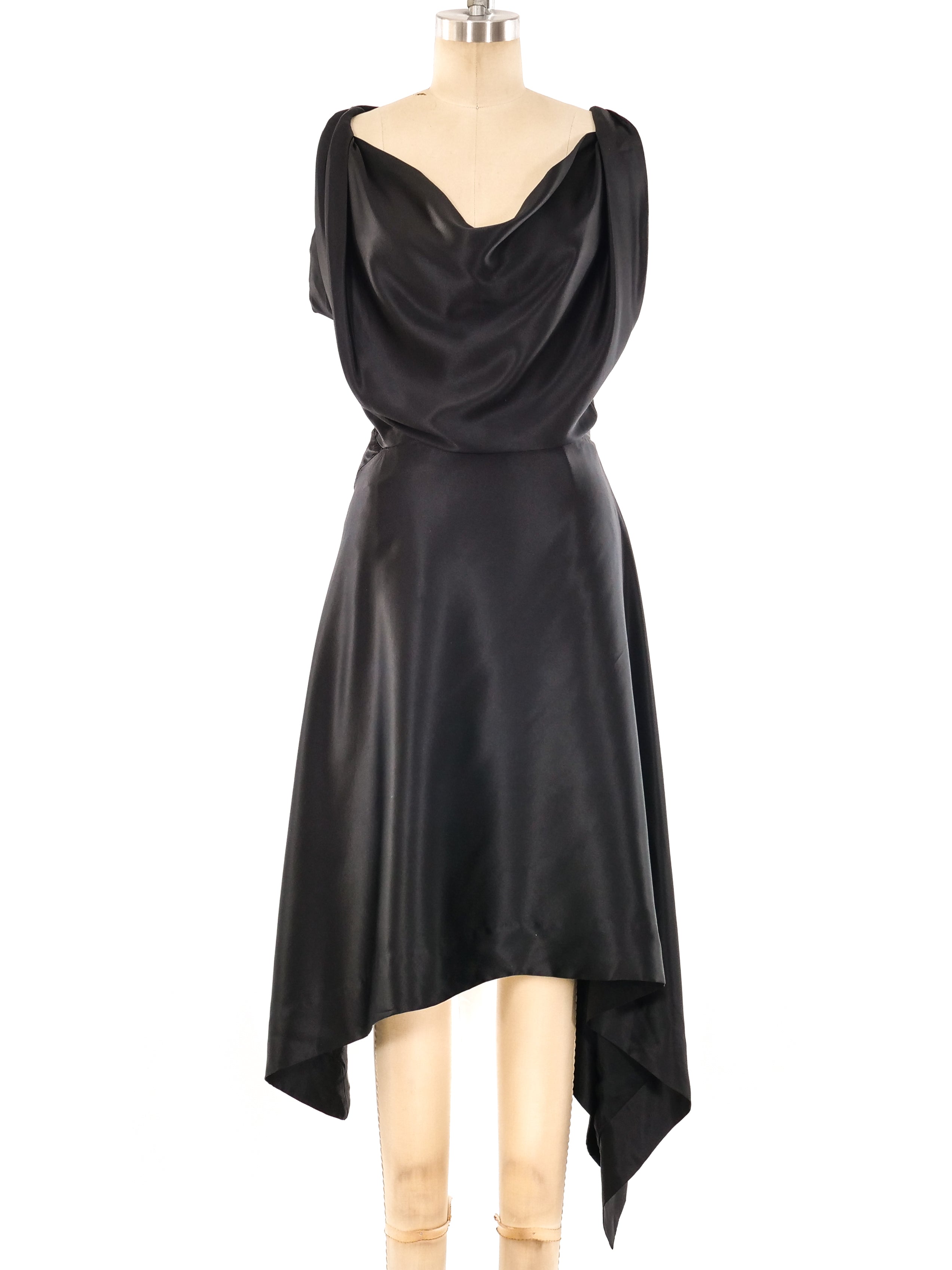 vivienne westwood satin dress Off-shoulder satin gown in green - Vivienne Westwood
