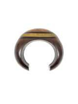 Hand-Carved Wood Cuff Accessory arcadeshops.com