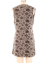 Valentino Floral Knit Vest Jacket arcadeshops.com