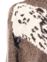 Krizia Bird Motif Sweater Top arcadeshops.com