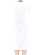 Jitrois Leather Eyelet Dress Dress arcadeshops.com