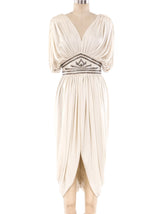 Lillie Rubin Draped Jersey Dress Dress arcadeshops.com