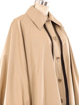 Yves Saint Laurent Caped Trench Coat Outerwear arcadeshops.com