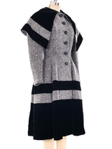 Lilli Ann Tweed Princess Coat Outerwear arcadeshops.com