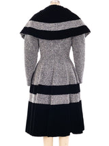 Lilli Ann Tweed Princess Coat Outerwear arcadeshops.com