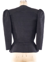 Mary McFadden Quilted Crop Jacket Jacket arcadeshops.com