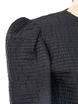 Mary McFadden Quilted Crop Jacket Jacket arcadeshops.com