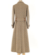 Ungaro Tweed Maxi Coat Outerwear arcadeshops.com