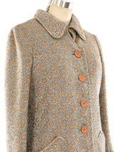 Ungaro Tweed Maxi Coat Outerwear arcadeshops.com