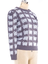 Novelty Black Sheep Sweater Top arcadeshops.com