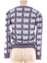 Novelty Black Sheep Sweater Top arcadeshops.com