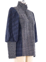 Handwoven Balloon Sleeve Jacket Jacket arcadeshops.com