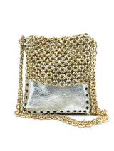 Metallic Silver Chain Strap Bag Accessory arcadeshops.com