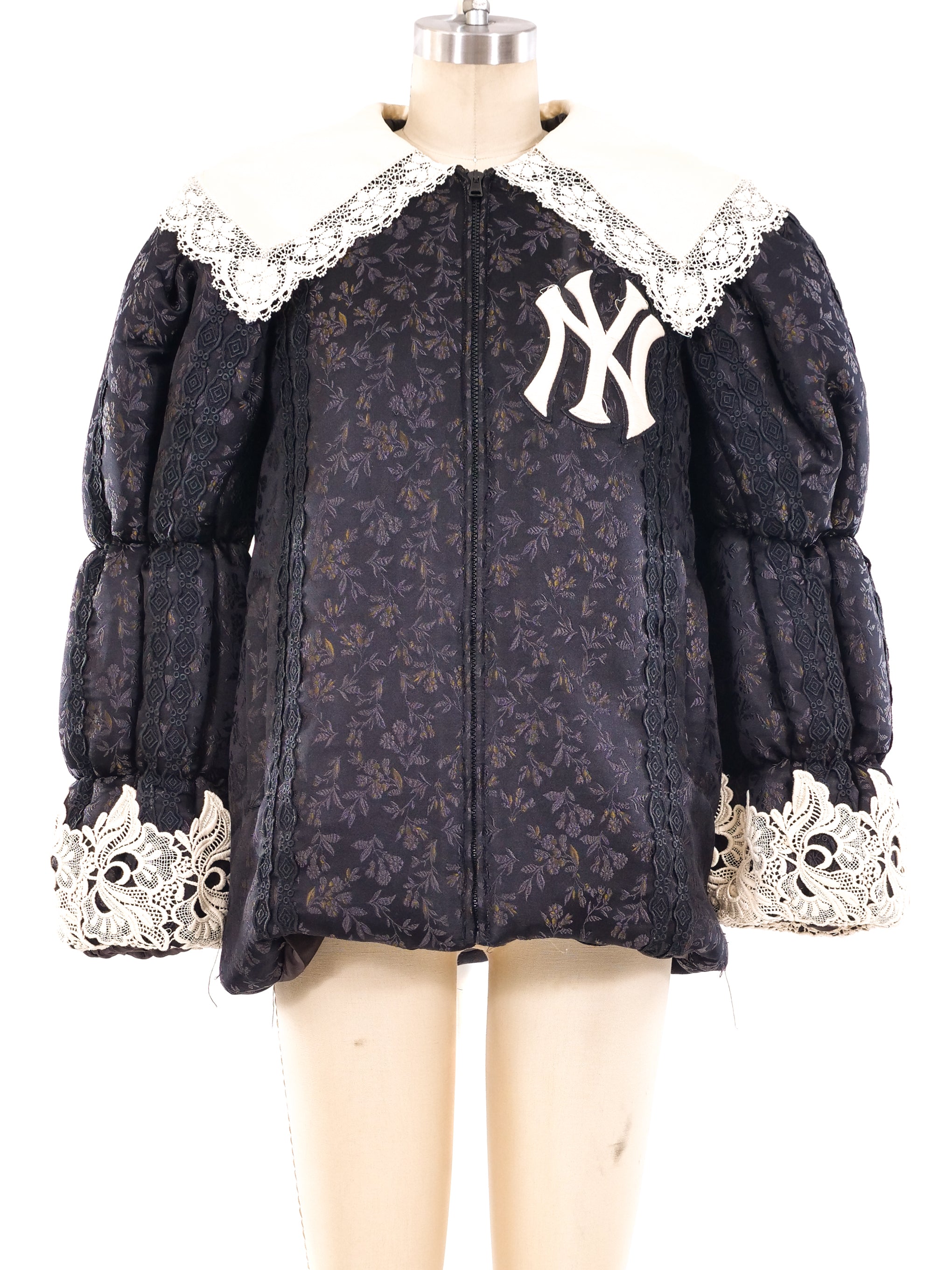 Gucci, Shirts, Gucci X Mlb Yankeegucci Embroidered Sweatshirtjacket