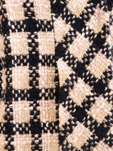 Chanel Metallic Check Tweed Jacket Jacket arcadeshops.com