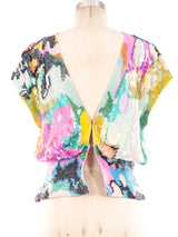 Neil Bieff Sequin Embellished Sleeveless Top Top arcadeshops.com