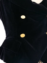 Vivienne Westwood Velvet Bustier Halter Top Top arcadeshops.com