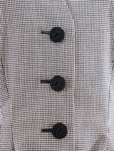 1995 John Galliano Houndstooth Skirt Suit Suit arcadeshops.com