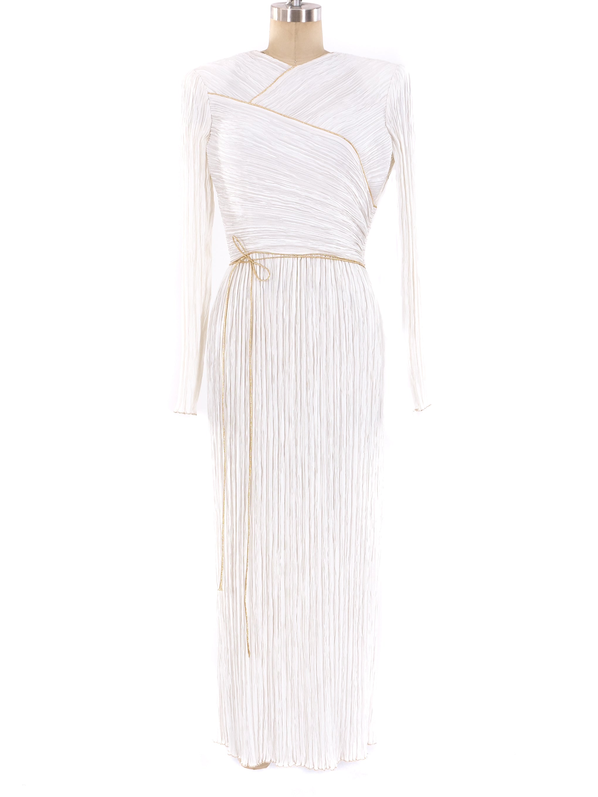 mary mcfadden pleated dress Mary McFadden Recess