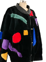 Krizia Multicolor Patchwork Fur Jacket Jacket arcadeshops.com