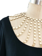 Chain Bib Maxi Dress Dress arcadeshops.com