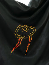 Golden Dragon Embroidered Silk Robe Jacket arcadeshops.com