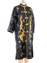 Dragon Embroidered Chinese Robe Jacket arcadeshops.com