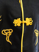 Dragon Embroidered Chinese Robe Jacket arcadeshops.com