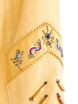 Fringed Leather Western Jacket Jacket arcadeshops.com