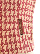 Gianfranco Ferre Houndstooth Bustier Top arcadeshops.com