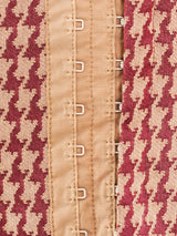 Gianfranco Ferre Houndstooth Bustier Top arcadeshops.com