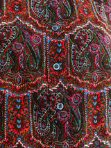 Yves Saint Laurent Paisley Drawstring Top Top arcadeshops.com