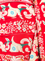 Chanel Printed Silk Blouse Top arcadeshops.com