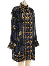 Sequin Embellished Silk Jacket Jacket arcadeshops.com