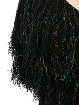 Yarn Fringe Tiered Dress Dress arcadeshops.com