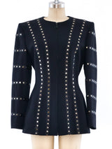 Claude Montana Studded Jacket Jacket arcadeshops.com