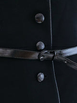 Karl Lagerfeld Belted Jacket Jacket arcadeshops.com