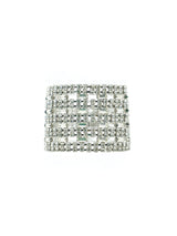 Rhinestone French Cuff Style Bracelet Accessory arcadeshops.com
