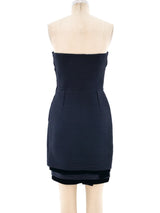 Gianni Versace Bustier Cocktail Dress Dress arcadeshops.com