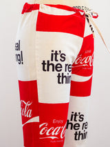 Coca Cola Logo Drawstring Pants Jacket arcadeshops.com
