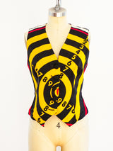 Moschino Bullseye Vest Top arcadeshops.com