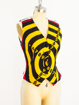 Moschino Bullseye Vest Top arcadeshops.com