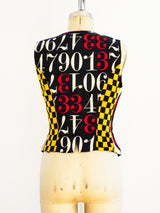 Moschino Bullseye Vest Top arcadeshops.com