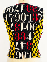 Moschino Bullseye Vest Top arcadeshops.com